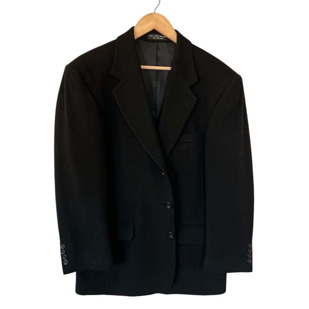 Chereskin Black Italian Cashmere Blazer S-40